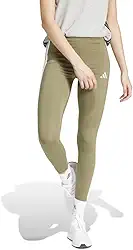 Leggings femininas esportivas de jérsei único com 3 listras