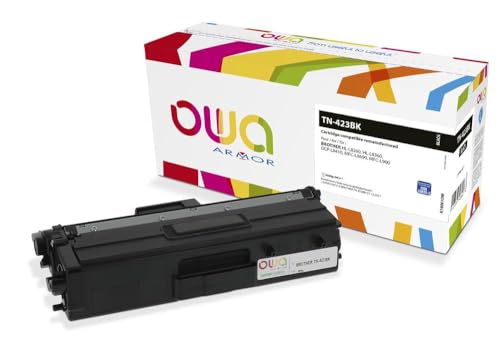 Armor Cartouches d'encre de Marque modèle OWA Laser pour Brother TN423BK Toner kit Noir, Black