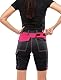 strongAnt Damen Cargo Shorts Stretch, leicht Sommer Kurze Arbeit Outdoor Slim Fit Hose - Farbe: Schwarz-Pink. Größe: 40