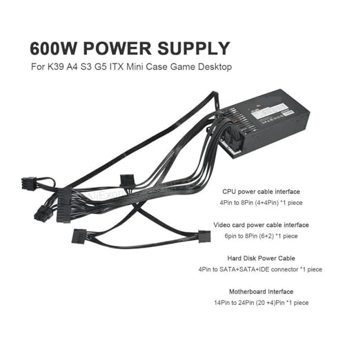 Bloc d'alimentation entièrement modulaire 400W 1U pour mini boîtier ITX K39 et PC POS - 6