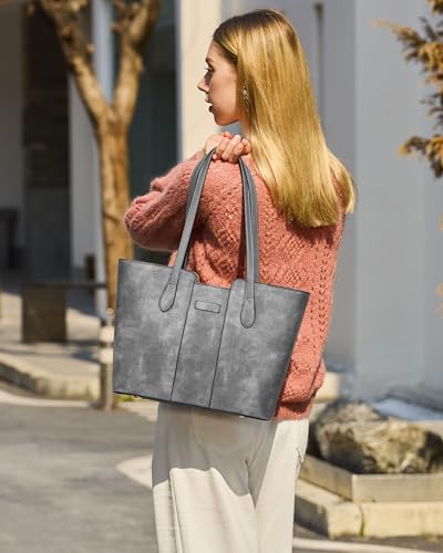 Image of ToLFE Tote Bags for Women Purses and Handbags Top Handle Satchel PU Leather Shoulder Hobo Bags | Top Handle