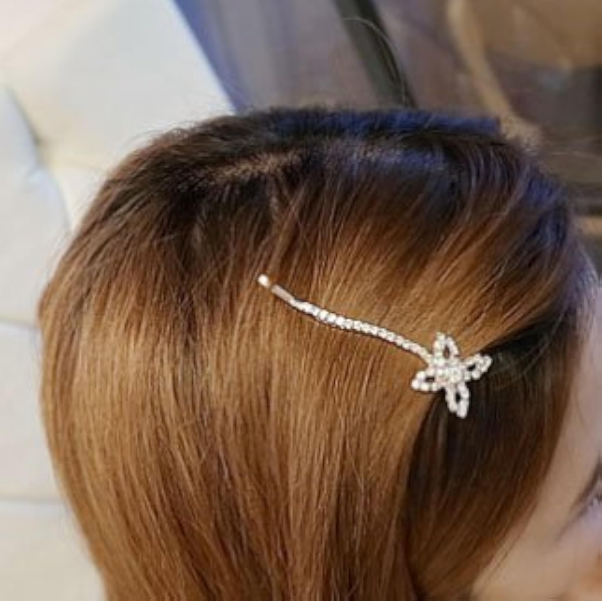 Gold Four-leaf Clover Lucky Bobby Pin Hairpin