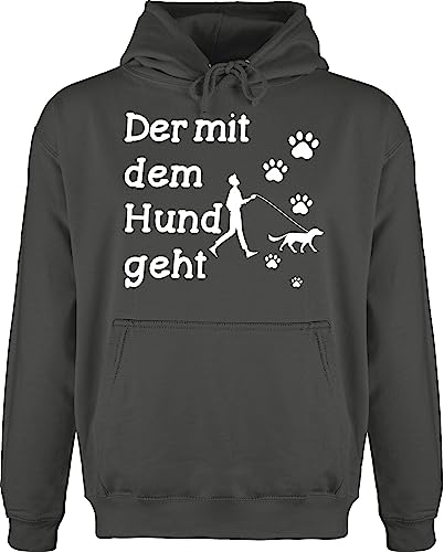 Camiseta Divertida Para Hombre 'Der Mit Dem Hund Geht' – 100% Algodón, Tallas XS A 5XL, Estampado Ecológico