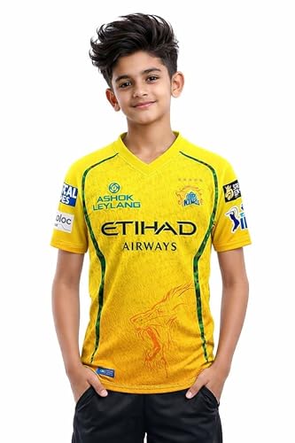 Image of CSK New Jersey 2026 Dhoni for Men&Boys