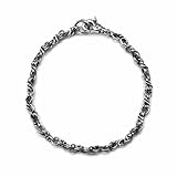 [ライオンハート] ラッピング済 ハウル ゴーティーロール ブレスレット シルバー925 チェーン 別注ポーチ付き メンズ ブランド