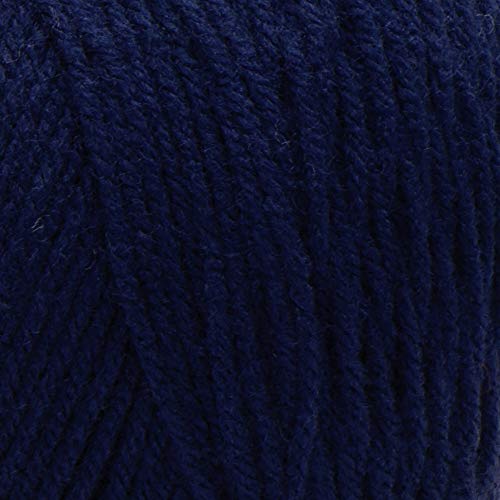 Red Heart Super Saver Jumbo Yarn, Soft Navy #TOP1