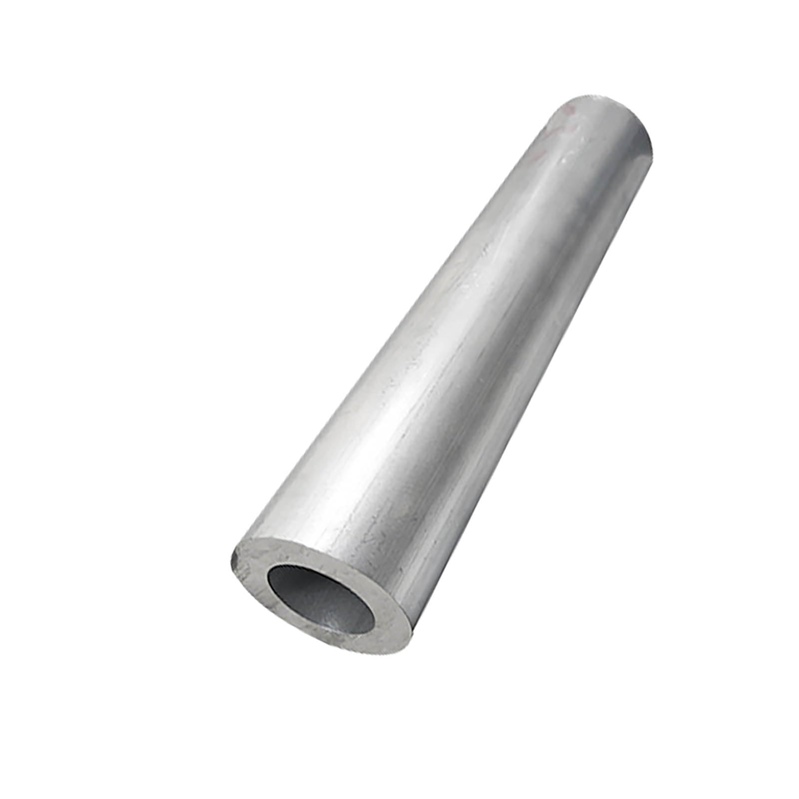 Tubo Tondo in Alluminio 6063, 55 mm di Diametro Esterno, Spessore della Parete 2-15 mm, Lunghezza 500 mm, Tubo Dritto in Metallo Senza Saldatura,55 * 2.5 * 50cm
