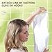 Go Travel Clothes Line, Easy-to-Hang Clothes Line with Polyester Rope and Rubber Suction Cups at Ends, Ideal for Hotels, Camping, RVs, Anywhere and Everywhere, Travel Essentials, 2.5 m (8 ft.)