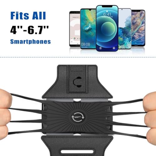 Vup 4326455452 Running Armband 360°Rotatable thumb #4