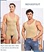 Imagen de KUMAYES Camiseta Compresión Hombre Chaleco Faja Reductora Hombre Adelgazantes Full Body Shaper Fajas