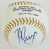 YASIEL PUIG SIGNED GOLD GLOVE OMLB BASEBALL DODGERS AUTOGRAPH COA J1