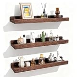 MEKOTRIN Estantes Flotantes, Estanterías de Exhibición de Pared Rústica para...