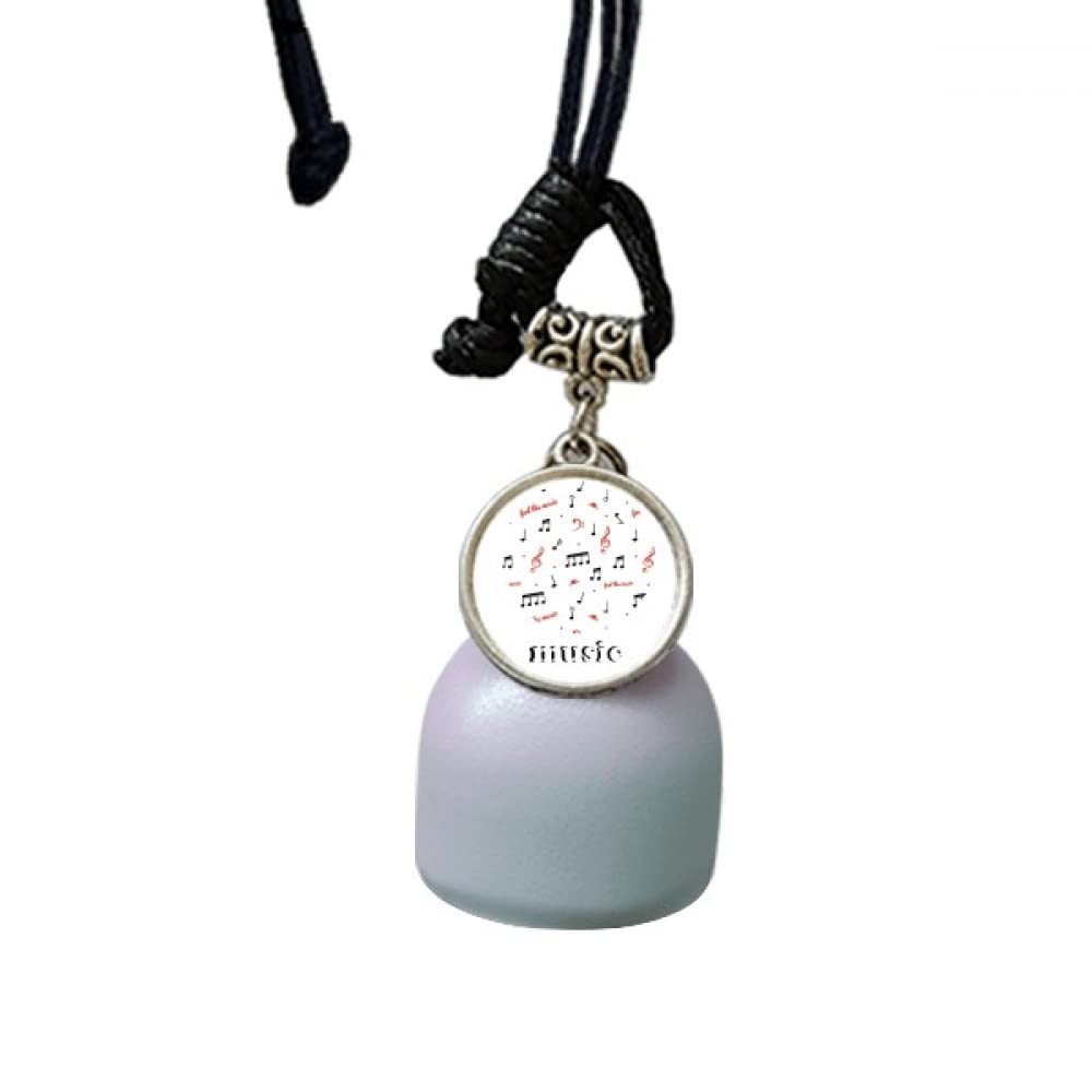 Pendentif de voiture notes de musique retroviseur suspendu deco interieure de voiture originale
