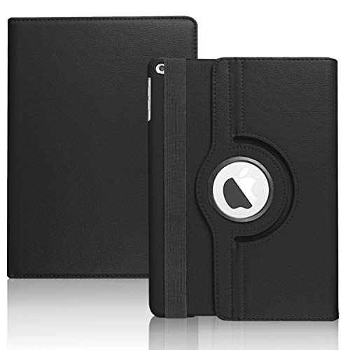 Image of Mcart Rotate Flip ipad Cover iPad 9.7 case 2018 /2017 5th ipad case 6th Generation Black