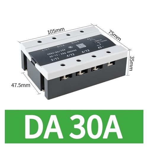 Relais triphasé à semi-conducteurs SSR-DA40A avec commande DC - 2