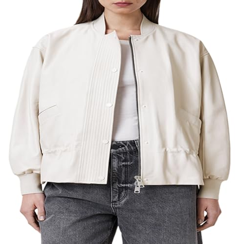 Women's Sofi Leather Bomber3