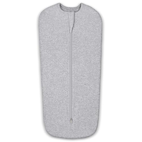 Image of Elstey Baby Swaddle Sleep Sack 0-3 Months, 2-Way Zipper Swaddling Wrap, Newborn Swaddle Me Blankets Fit Calms Startle Reflex