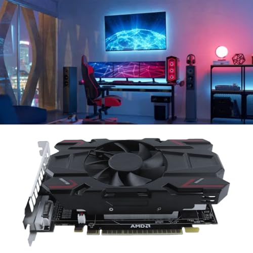 Image of VBESTLIFE HD6770 4GB Graphics Card, DDR5, 128bit, PCI Express 2.0 16X, 775 /4800MHz, 2560x1600, PC Gaming Video Card with HDMI, DVI I and VGA Ports (HD6770 4GB DDR5)