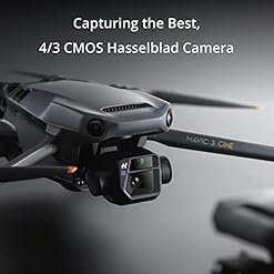 Alternative view of DJI Mavic 3 Cine Premium Combo, Drone with 4/3 CMOS Hasselblad Camera, 5.1K Video, Omnidirectional Obstacle Sensing, 46 Mins Flight, 15km Video Transmission, with DJI RC Pro, Two Extra Batteries