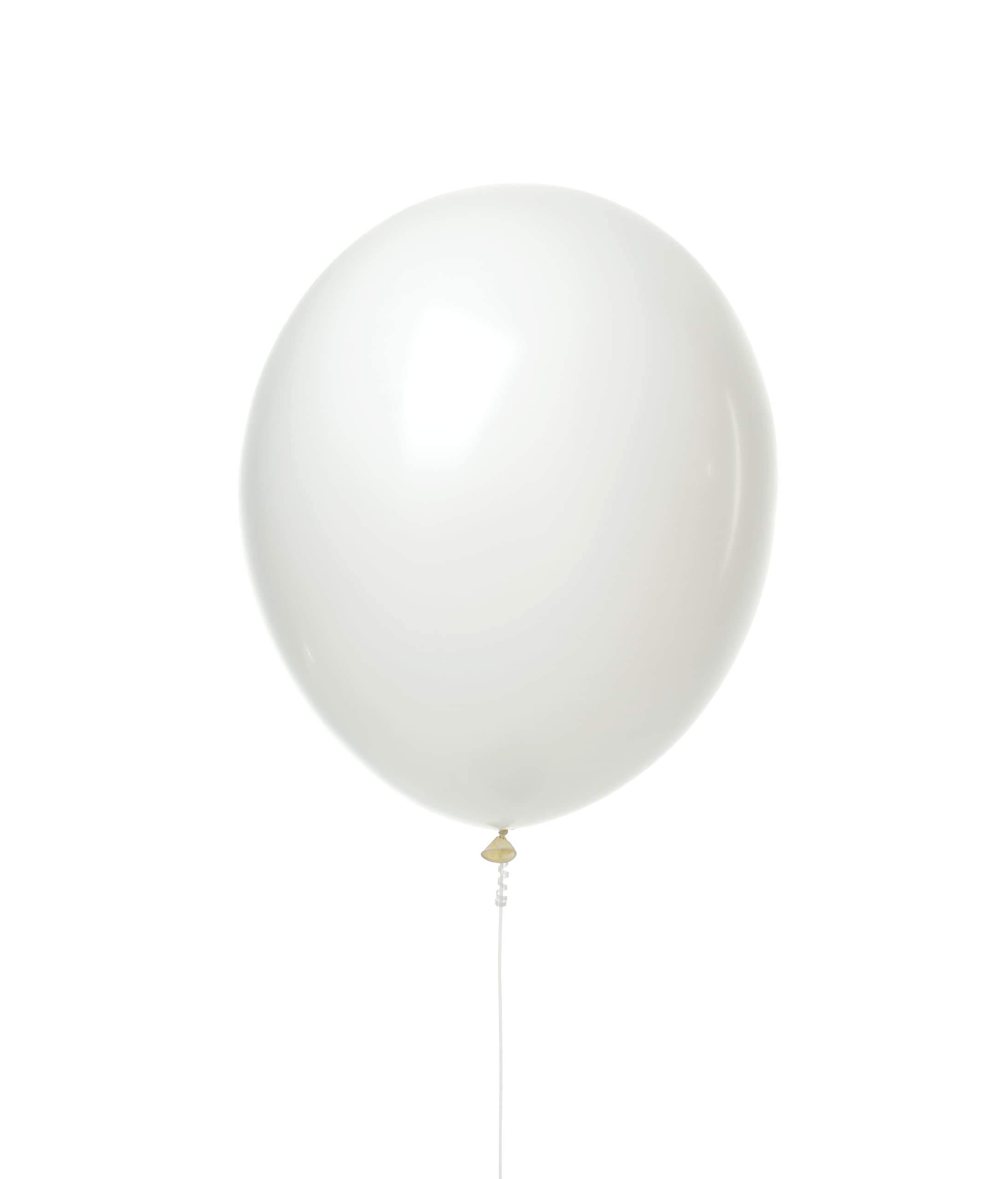 50 Naturlatex-Luftballons – 27 Cm In Grün & Weiß Für Helium Und Luft