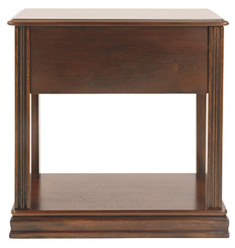 Signature Design By Ashley Breegin New Traditional Wooden Chair Side End Table, Brown #TOP4