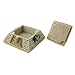 Sandstone Ancient Egyptian Pyramid Eye of Horus Hinged Jewelry Box Creative Decoration Storage Container Box Figurine Statue for Home Decoration Crafts Gifts
