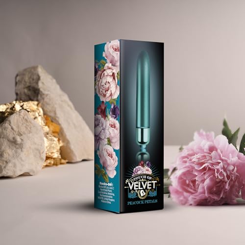 Vibromasseur Peacock Petals Rocks Off RO-90mm stimulateur clitoridien doux - 6
