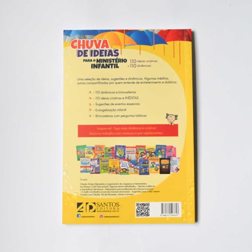 Chuva de Ideias para o Ministério Infantil: 110 ideias criativas + 110 dinâmicas