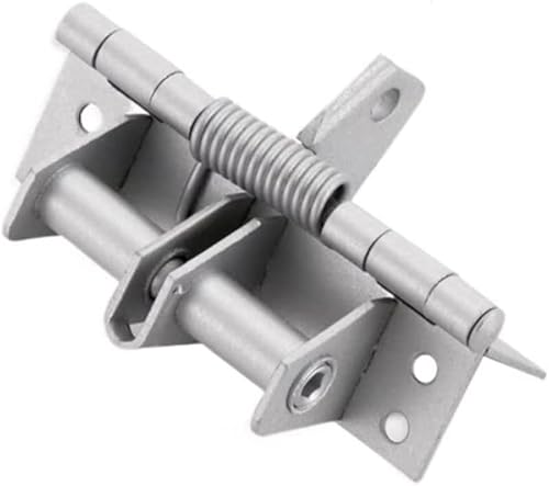 Bisagra automática de puerta de 4 pulgadas, cierrapuertas de madera de cierre automático resistente, bisagra de resorte de hardware, bisagras de