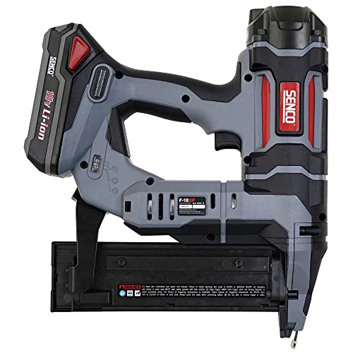 SENCO 10M0001N Fusion F-18XP 18V Lithium-Ion 2-1/8 in. Cordless 18 ga. Brad Nailer (1.5 Ah)