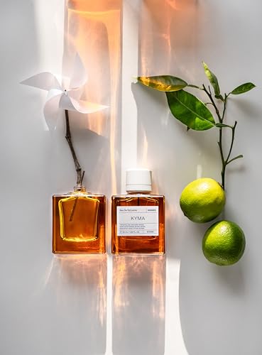 Image of KORRES Kyma Eau de Toilette Spray, Unisex Fresh Fragrance, 1.69 Fl Oz | Lime Mandarin Orange Top Notes, Marine Watery Pepper Heart, Cedar Vetiver Nutmeg Base, Inspired by Greek Waters, Vegan Scent