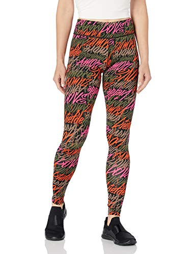 Zumba Fitness Wide Waistband Soft Workout Print Compression Leggings Women Pants