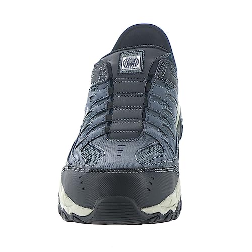 Skechers Men's Hands Free Slip-ins Cankton-Faison St Industrial Shoe, Navy/Grey, 10 Wide