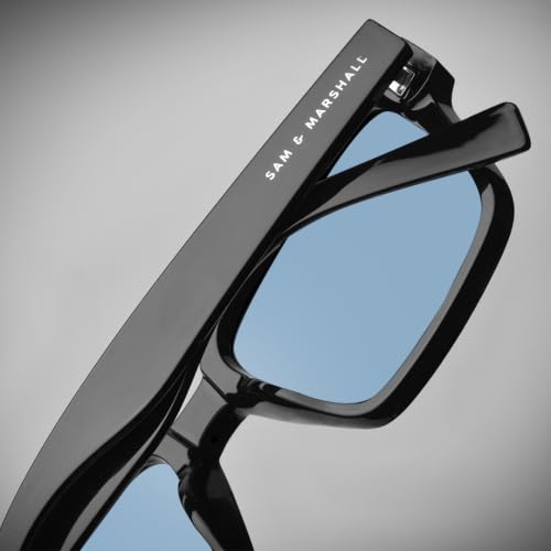 Image of SAM AND MARSHALL TROY Sunglasses I 400UV Protection I Rectangle Shape Sunglass I Men & Women