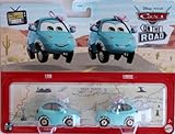 Disney Cars 2023 1:55 Scale Diecast 2-Pack On the Road (Lisa and Louise)
