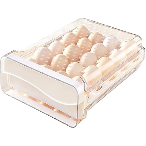 Deecam Huevera para Frigorífico 20 Huevos Cover