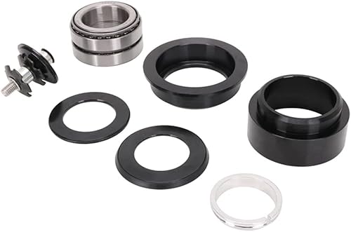 FSFY - Kit de rodamientos de tapa superior para auriculares de motocicleta, tubo de cabeza recto, cojinete de horquilla, auriculares de bicicleta