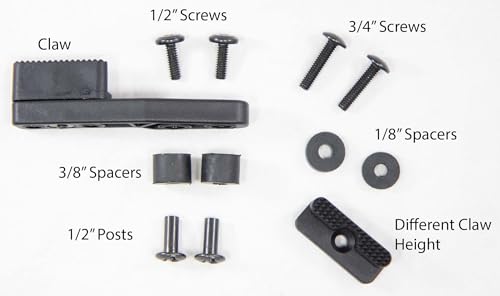 Kit EDC griffe de dissimulation Modwing clip métallique DCC étui IWB Kydex