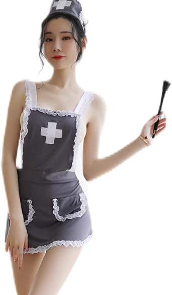 Sexy Female Nurse Suit Anime Cosplay Dress One Size