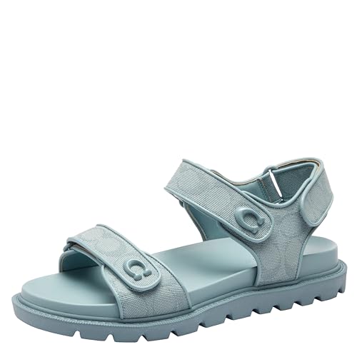 COACH Brynn Signature Canvas Sandal