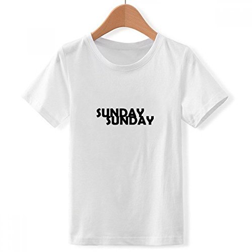 T-shirt blanc garçon XX-Grand fin de la quête du vêtement ample et stylé