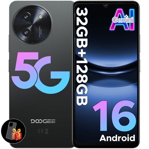 y2025NŐV 5G Android 16 X}z zDOOGEE Note59 5G SIMt[ X}[gtH{ 32GB RAM + 128GB ROM 2TBg\ 120Hz 6.75C`ʃX}[gtH 16MP AIJ + 