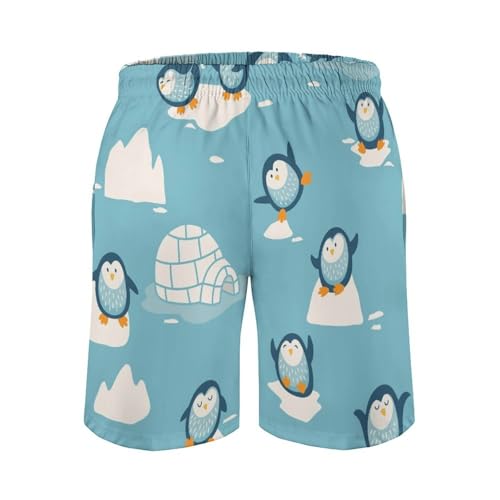Short de bain pingouin séchage rapide contre humidité