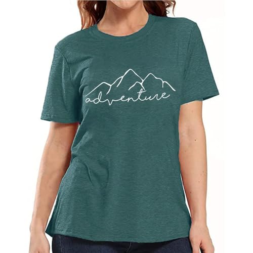 Women Mountain Adventure Workout Tanks Hiking Camping Graphic Athletic Sleeveless Funny Tee Tops2