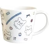 サンリオ(SANRIO) ｢ はなまるおばけ ｣ マグカップ コップ M 約280ml 電子レンジ 食洗機対応 パステルPOP チラシ 日本製 318113