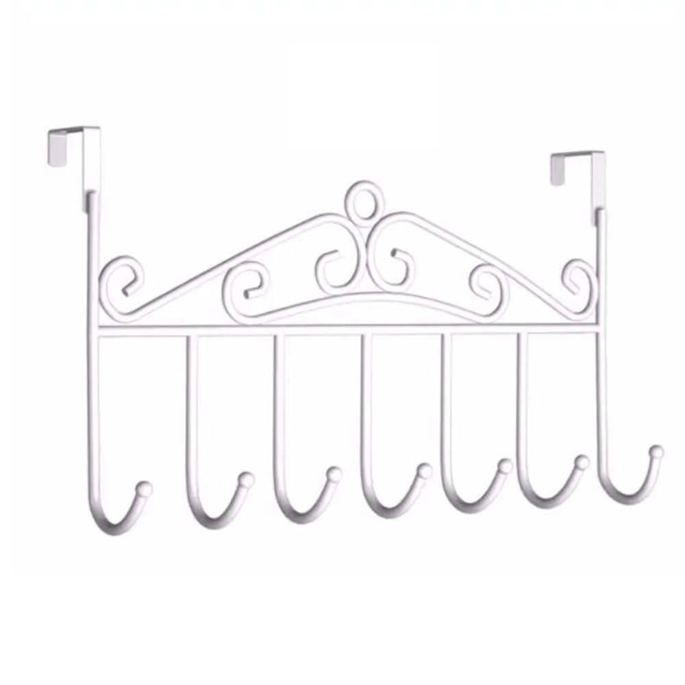 zhangrui1888 Coat Rack Shelf Wall Mounted Hanging Hooks Behind The Door, Clothes Hangers, Storage Racks, Wall Mounted Hat