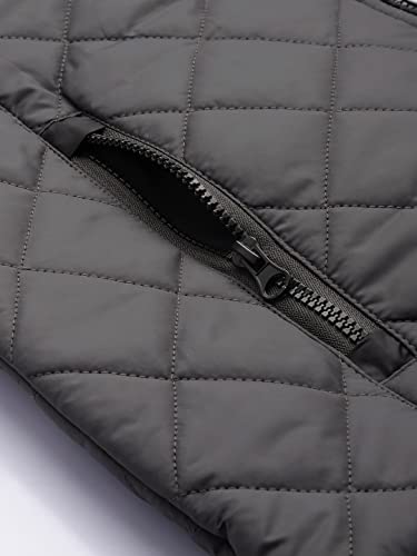 Image of The Indian Garage Co Men Slim Fit Solid Puffer Jackets