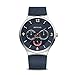 Produktbild BERING Herren Uhr Quarz Movement - Classic Collection mit Edelstahl und Saphirglas 33441-XXX Armbandsuhren - 3 ATM, Blau/Silber
