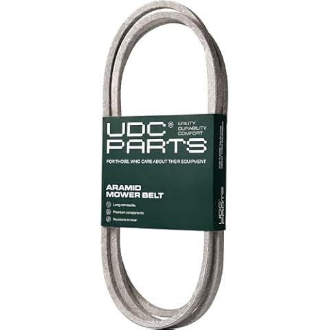 UDC Parts Mower Deck Belt GX20072 / 103.875 inches/for John Deere GY20570 L 100 130 1742 D 100 110 120 130 X 110 125 145 LA 105 D100 D105 D110 D120 D125 D130 E100 E110 E120 Cover