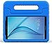 BMOUO Kids Case for Samsung Galaxy Tab E 8.0 inch - EVA Shockproof, Lightweight, Super Protection Cover with Handle & Stand - Blue